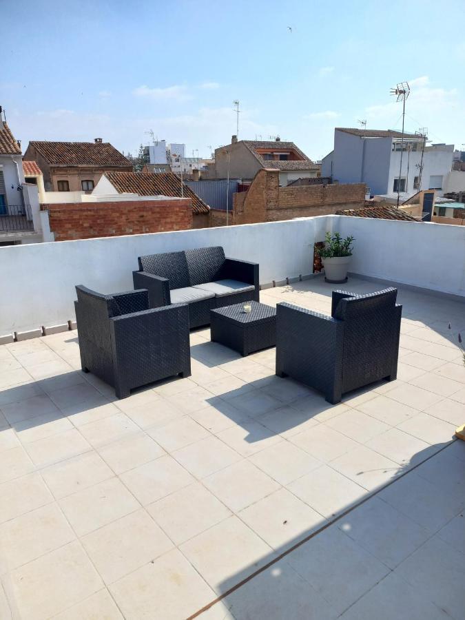 Traditional Valencian Townhouse In Catarroja Apartment Bagian luar foto